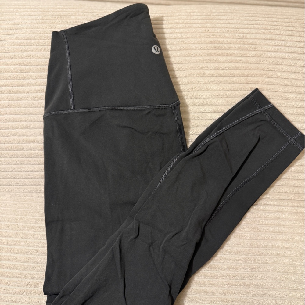 Grey Lululemon Unlimit High Rise Leggings